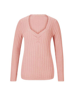 Пуловер, розовый - Linea tesini фото 2