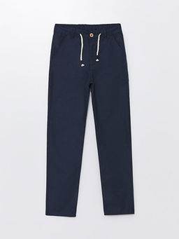 Beli Lastikli Keten Kar???ml? Erkek ?ocuk Pantolon