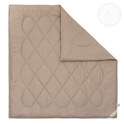 Одеяло страйп-сатин Camel облегченное 140*205/1 шт. Премиум (сатин) - Артпостель фото 2