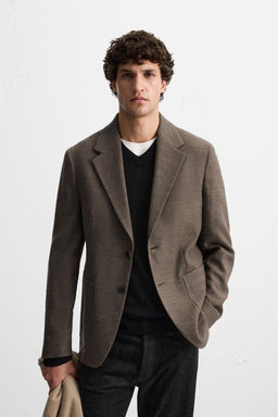 TEXTURED TWILL BLAZER - Zara фото 2