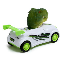 Машина инерционная Животные, вылетает голова при ударе, МИКС - Simaland фото 3