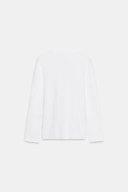 INTERLOCK LONG SLEEVE T-SHIRT