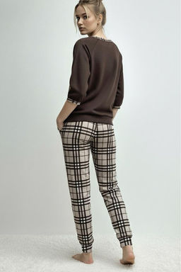 Женский домашний костюм с брюками и кофтой 22 В