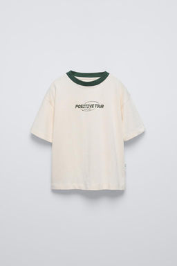 SLOGAN PRINT T-SHIRT