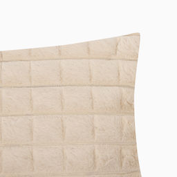 Наволочка декоративная Этель цвет бежевый 43х43 см , велсофт, полиэстер  фото 2