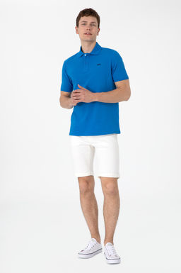 Erkek Regular Fit Polo Yaka Kobalt Mavi Basic Ti__rt Sepette S_rpriz _ndirim - U.s. polo assn фото 4