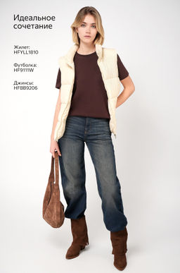 Женская базовая футболка из хлопка 3 шт. Happyfox