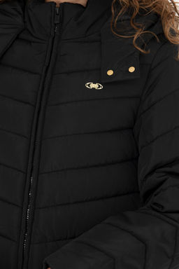 U. S. Polo Assn Женское черное пальто - U.s. polo assn фото 14