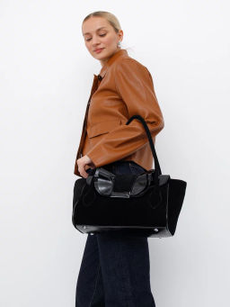 Сумка 2430-1Y black Polina&Eiterou