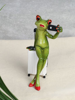 Фигурка Лягушка путешественница 17 см / YX39051 /уп 24/ - Галеонтрейд фото 2