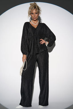 Брюки Маклен (чёрный) - Эльза фото 13