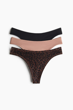 Pack de 3 bragas Thong de microfibra - H&m фото 2