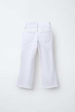 DOUBLE BUTTON FLARE JEANS - Zara фото 6