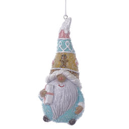 Фигурка декоративная подвесная "Гном", L4,5 W4,5 H10,5 см, 2в.