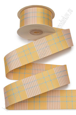 Лента тканевая "Клетка" 4 см*10 ярд (SF-7723) №8
