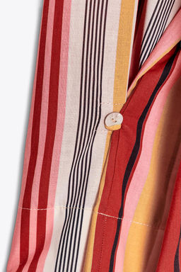 ZW COLLECTION STRIPED SHIRT DRESS - Zara фото 8