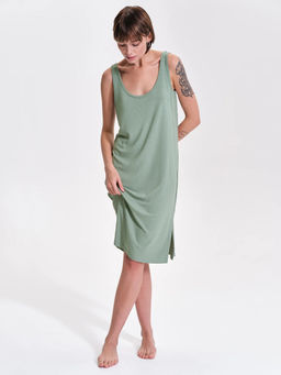 PELICAN, платье женское, Светло-зеленый  фото 2