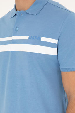 Футболка мужская U.S. Polo Assn темно-синяя хлопок фото 7