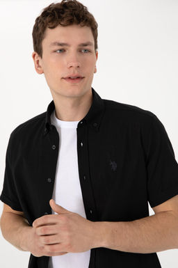 Erkek Siyah K_sa Kollu G_mlek Sepette S_rpriz _ndirim - U.s. polo assn фото 2