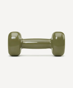 УЦЕНКА Гантель виниловая STARFIT DB-105 3 кг, оливковый