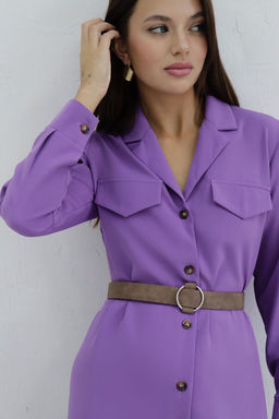 Платье-рубашка с английским воротником - Martichelli фото 316