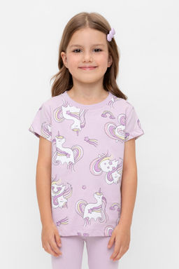 Crockid _ КР 302326/ледяная орхидея,единороги к539 фуфайка (футболка) для дев