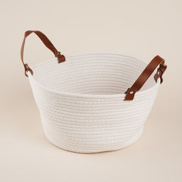 Корзина для хранения SL Home Луиза, плетёная, ручной работы, 333316 см, белая - Sima-land home фото 2