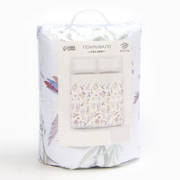 Покрывало Этель евро Colibri, 230х2105 см, микрофибра  фото 4