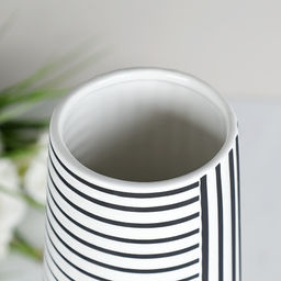 Ваза 43 см черно-белая / WRF-150 /уп 6/ - ГалеонТрейд фото 3