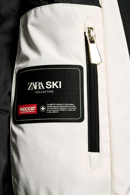 QUILTED COMBINED WATER-RESISTANT WINDPROOF RECCO® TECHNOLOGY SKI COLLECTION JUMPSUIT - Zara фото 14