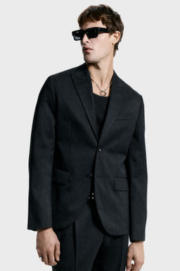 Americana de botonadura sencilla Regular Fit - H&m фото 4
