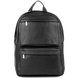 2004-9P black мужской кожаный рюкзак Barcelo Biagi