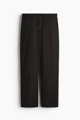 Pantal?n en mezcla de lino Easy Care Loose Fit