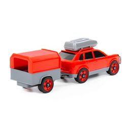 Автомобиль легковой с прицепом (в сеточке) - Полесье фото 3