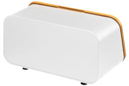 Хлебница 34*19*17 см Белая с бамбуковой крышкой-доской - Elan gallery фото 17
