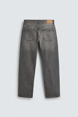 JEANS REGULAR FIT / Gris - Zara фото 8