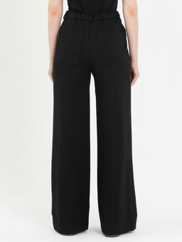 Брюки прямые трикотажные