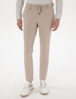 Bej Klasik Jogger Pantolon - Pierre cardin фото 2
