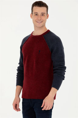 U. S. Polo Assn Мужской бордово-красный свитер - U.s. polo assn фото 8