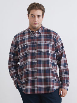 Regular Fit Uzun Kollu Ekose Erkek G?mlek