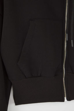 TRENDYOLMILLA Gri Melanj Regular/Normal Kal?p Kapusonlu Kal?n ici Polarl? Orme Sweatshirt TWOAW25SW00068 фото 17