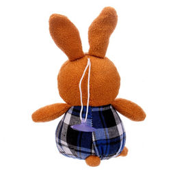 Цена за 10 шт. Мягкая игрушка «Зайчик», на присоске, виды МИКС