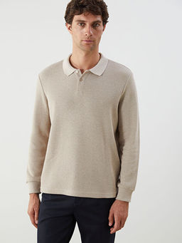 Polo Yaka Erkek Triko Kazak