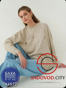 Женский свитер свободный - Bruno фото 7