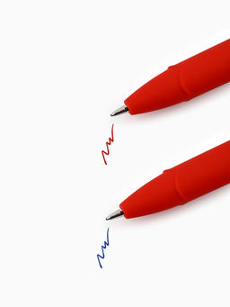 Ручка гелевая Самый лучший учитель в мире, 2 шт., синяя и красная паста - Artfox фото 4