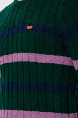 Erkek Regular Fit Bisiklet Yaka Koyu Ye_il Kazak - U.s. polo assn фото 7