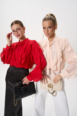 Рубашка Кристл (персиковый)