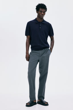 Polo con textura Regular Fit - H&m фото 7