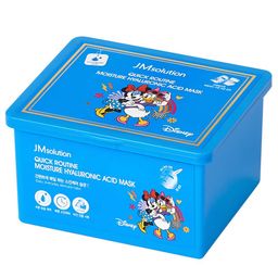 Набор масок тканевых увлажняющих JMSOLUTION QUICK ROUTINE MOISTURE HYALURONIC ACID MASK (350 мл/30 ш  фото 4