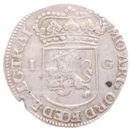 Монета 1 гульден 1717 года Голландия